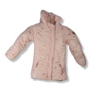 Betsy Johnson xoxo Girl's Pink Puffer jacket. Size 6